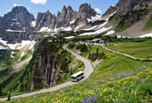 冰川国家公园2026：Going-to-the-Sun Road不用车辆预约了，但Logan Pass班车要抢票、停车限3小时-美国通