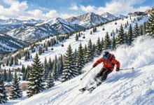 美国滑雪度假攻略:雪场选择、季票与新手入门-美国通