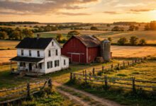 零首付买房真有?USDA 农村贷款全解:115% 收入线、1%+0.35% 担保费与资格地图-美国通