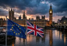 英国首相伯纳姆考虑就恢复欧盟人员自由流动展开讨论-美国通