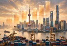 中国三季度GDP增长4.5%超预期,出口强劲对冲楼市低迷-美国通