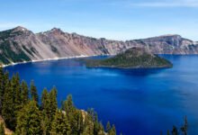 火山口湖：美国最深的湖到底怎么玩-美国通