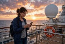 邮轮 WiFi 套餐值不值:VOOM 价格、网速实测与省钱组合-美国通