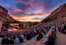 丹佛 Red Rocks:露天剧场看演出,红岩环抱的