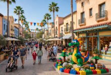 加州迪士尼 Downtown Disney：不买票也能免费玩半天-美国通