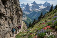 冰川国家公园 Highline Trail 值得走全程吗?Logan Pass 出发分段走法与熊出没应对-美国通