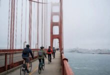 骑车过金门大桥:租车、路线与 Sausalito 坐船回城-美国通