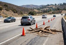 高速上被前车掉落的东西砸了,找谁赔?Caltrans 索赔流程-美国通