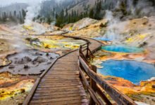 拉森火山 Bumpass Hell 步道:地热区徒步安全须知-美国通