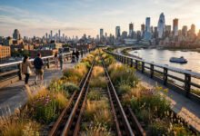 纽约 High Line 高线公园怎么逛?出入口、串联玩法与最佳时间-美国通