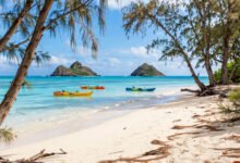 欧胡岛 Lanikai 和 Kailua 海滩怎么选?全美第一海滩的停车、浮潜与日出攻略-美国通
