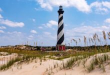 外滩群岛 Outer Banks:莱特兄弟首飞地、野马与灯塔自驾-美国通