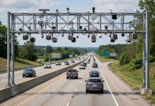开车过收费站没 E-ZPass 怎么办?toll-by-plate 账单、滞纳金与申诉流程-美国通