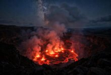 大岛火山国家公园现在还能看到岩浆吗?Kilauea 喷发状态去哪查?-美国通