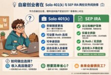 Self-employed没有401(k),Solo 401(k)和SEP IRA选哪个?-美国通