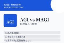 应税收入（taxable income）怎么算？AGI和MAGI差在哪？-美国通