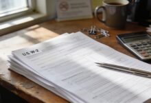 公司倒闭拿不到 W-2 还能报税吗:Form 4852 替代申报三步走-美国通