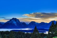大提顿 Signal Mountain 日落：5 英里盘山路、两个观景点与停车实战-美国通