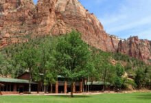 锡安园内住宿Zion Lodge:76间房提前一年抢、住客可开车进峡谷实务-美国通