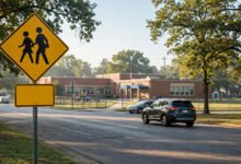学校区域开车 25 英里限速:School Zone 罚单、时间与申诉全解-美国通