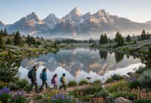 大提顿 Taggart Lake 徒步:3.8 英里环线,带娃家庭轻松线-美国通