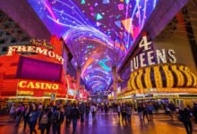 拉斯维加斯老城区 Fremont Street 值得去吗?LED 天幕、SlotZilla 飞索与免费演唱会-美国通