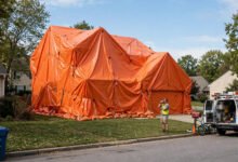 白蚁帐篷熏蒸要搬出去3天：termite tent费用与准备清单-美国通