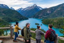北喀斯喀特 Diablo Lake 值得去吗?华盛顿州最被低估的国家公园、自驾路线-美国通