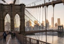布鲁克林大桥日出还是日落？步行方向、Dumbo 机位与人流实务-美国通