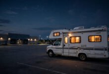 美国自驾房车过夜去哪停？Walmart 免费停车、BLM 土地与 Harvest Hosts-美国通
