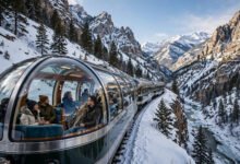 Rocky Mountaineer 观景火车值不值？玻璃穹顶车厢、两日行程与价格实务-美国通