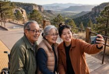 父母来美后带他们去哪玩?轮椅友好景点、慢节奏行程与租车实务-美国通