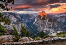 优胜美地 Glacier Point 看日落:开车上山还是徒步,日落机位怎么占-美国通