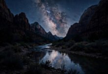 锡安国家公园观星攻略:暗夜保护区、最佳观景点与月相选择-美国通