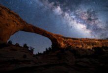 世界第一个暗夜公园在哪?Natural Bridges 自然桥星空全攻略-美国通