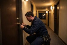 半夜被锁门外叫开锁：locksmith 漫天要价怎么维权？-美国通
