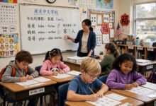 美国孩子上中文学校:周末中文学校费用、heritage 课程怎么选-美国通