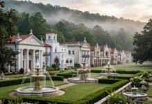 Hot Springs 温泉国家公园泡汤:Bathhouse Row 传统浴场预约、费用与水温-美国通