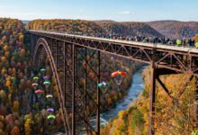 New River Gorge Bridge Day:每年 10 月第三个周六跳伞节,值专程吗-美国通