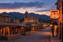 Albuquerque 阿尔伯克基:老城+66 号霓虹+岩画国家纪念地,圣达菲顺路一日游值吗-美国通