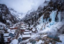 Ouray 尤瑞:百万美金公路起点,冰攀+温泉,科罗拉多冬天小镇值去吗-美国通