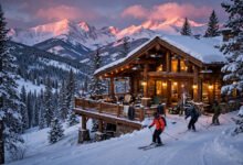 美国滑雪住宿：ski-in/ski-out 贵 3 倍，住山下小镇通勤值吗-美国通