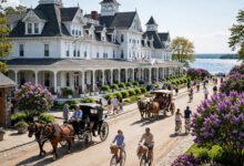Mackinac Island 麦基诺岛:禁汽车+马车环岛,五大湖复古度假-美国通