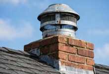 烟囱 chimney cap 盖子掉了：雨水倒灌、换盖子多少钱-美国通