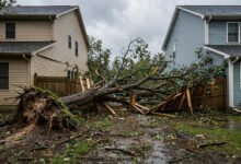 邻居家的树倒进我家院子:清理费谁出、能砍过界的树枝吗-美国通