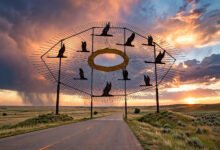 Enchanted Highway 魔法公路：北达科他巨型雕塑路-美国通