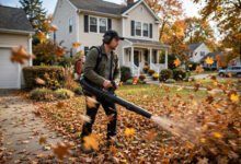 吹叶机 leaf blower：油动 vs 电动、HOA 噪音规定-美国通
