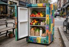 社区冰箱 community fridge:能放什么、卫生规定-美国通