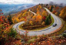 Cherohala Skyway：田纳西到北卡 43 英里山脊路，秋色什么时候去-美国通