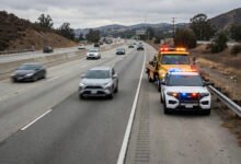 警车/拖车停在路边不减速让道:加州 move over 法罚多少-美国通